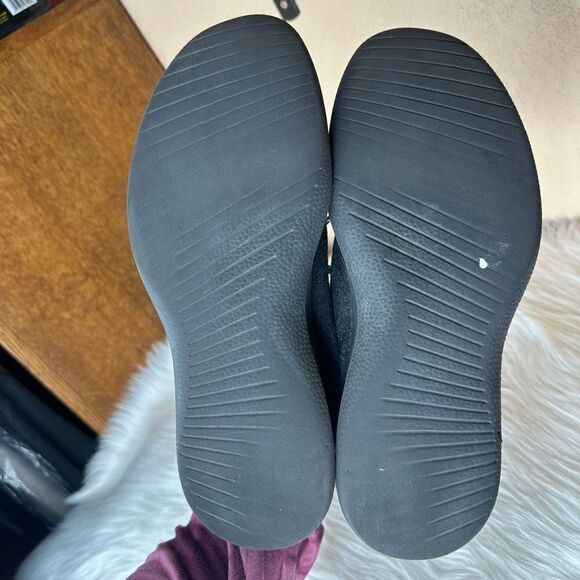 Allbirds Mens Wool Runners Sneaker Size 11 In Charcoal Grey and Black - Picture 6 of 9